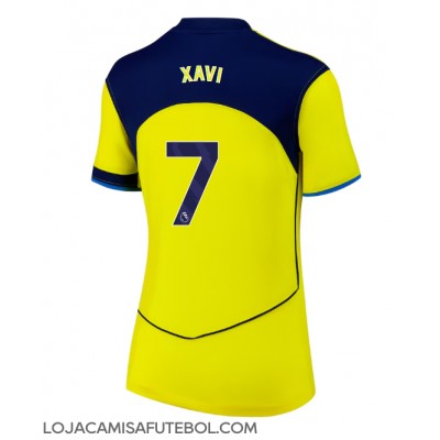 Camisa de Futebol Tottenham Hotspur Xavi Simons #7 Equipamento Alternativo Mulheres 2025-26 Manga Curta Camisa de Futebol Tottenham Hotspur Xavi Simons #7 Equipamento Alternativo Mulheres 2025-26 Manga Curta